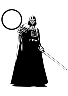 Mandalorian P5 Outline Svg Vector, Free Vectors File